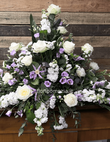 Cuscino funebre colori a scelta del cliente