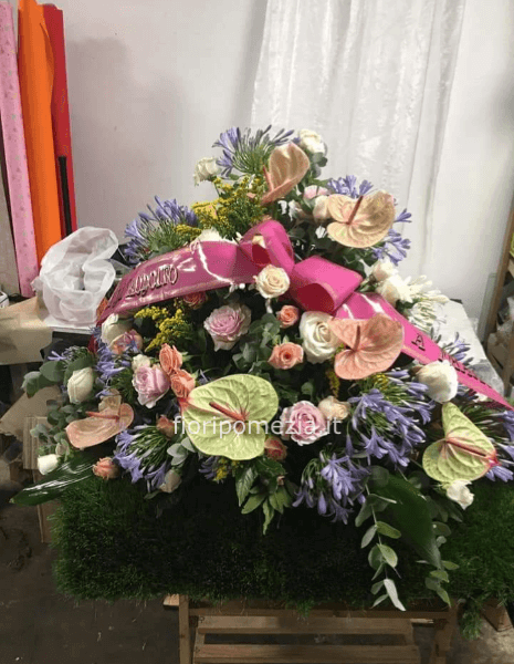 Cuscino funebre tradizionale